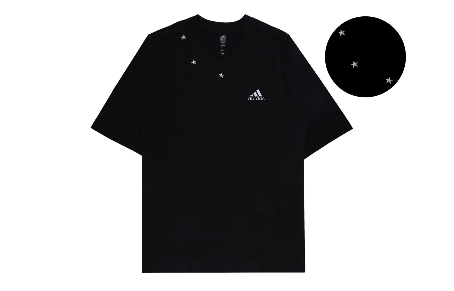 Футболка Must Haves Adidas черная — фото 4