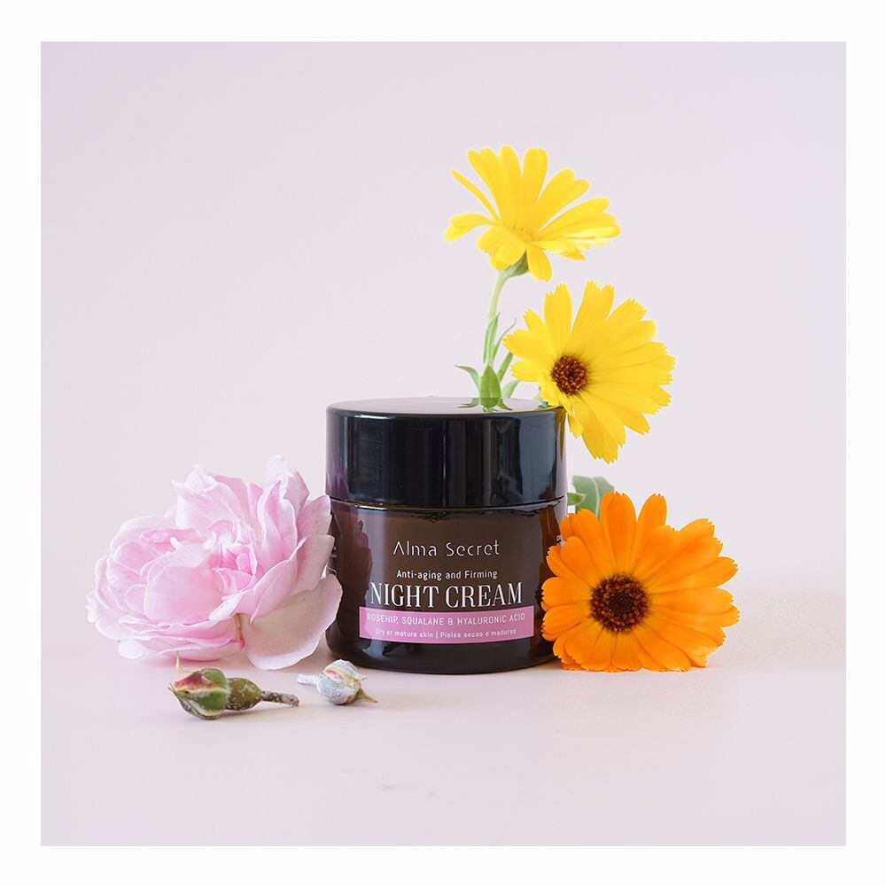 Крем для лица Alma Secret — Против морщин Night cream multi-reparadora antiedad pieles sensibles, 50 мл — фото 2