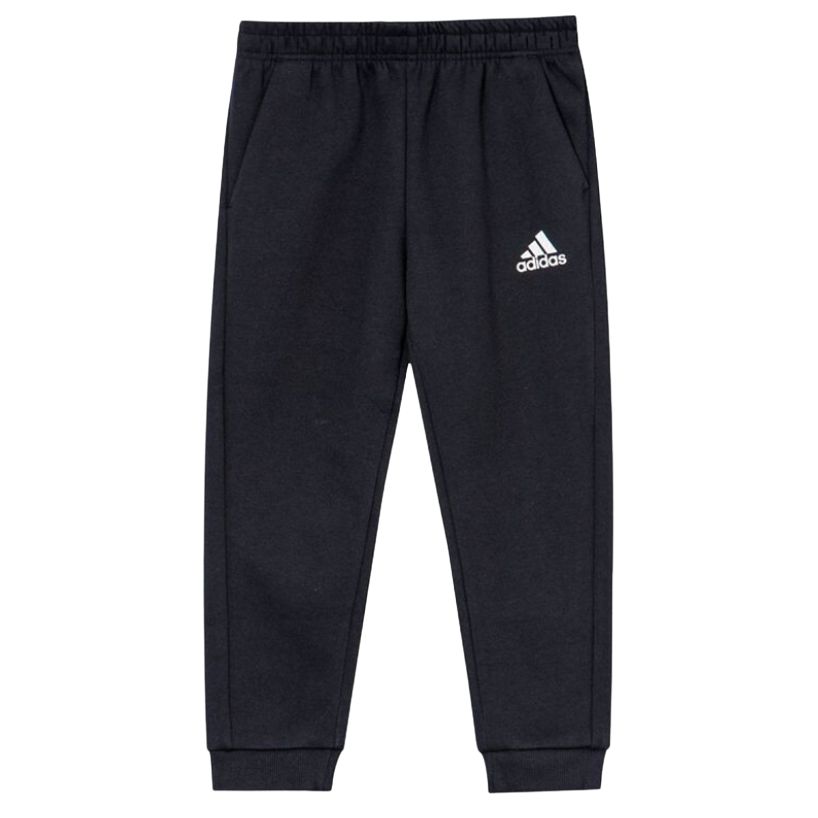 Adidas Детские вязаные спортивные штаны для детей 3-7 лет Black — фото 3
