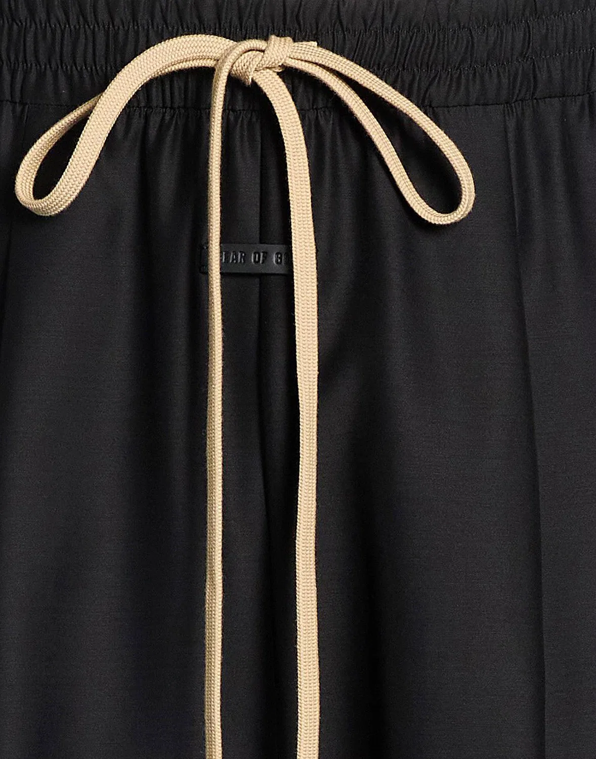 Брюки чинос из сатина Fear of God черные — фото 4