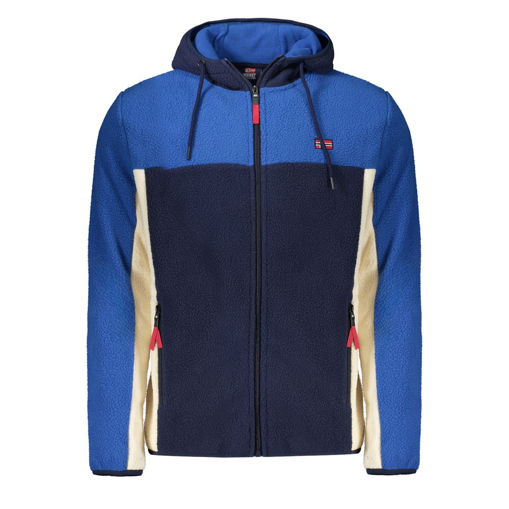 

Синяя мужская куртка из полиэстера Geographical Norway