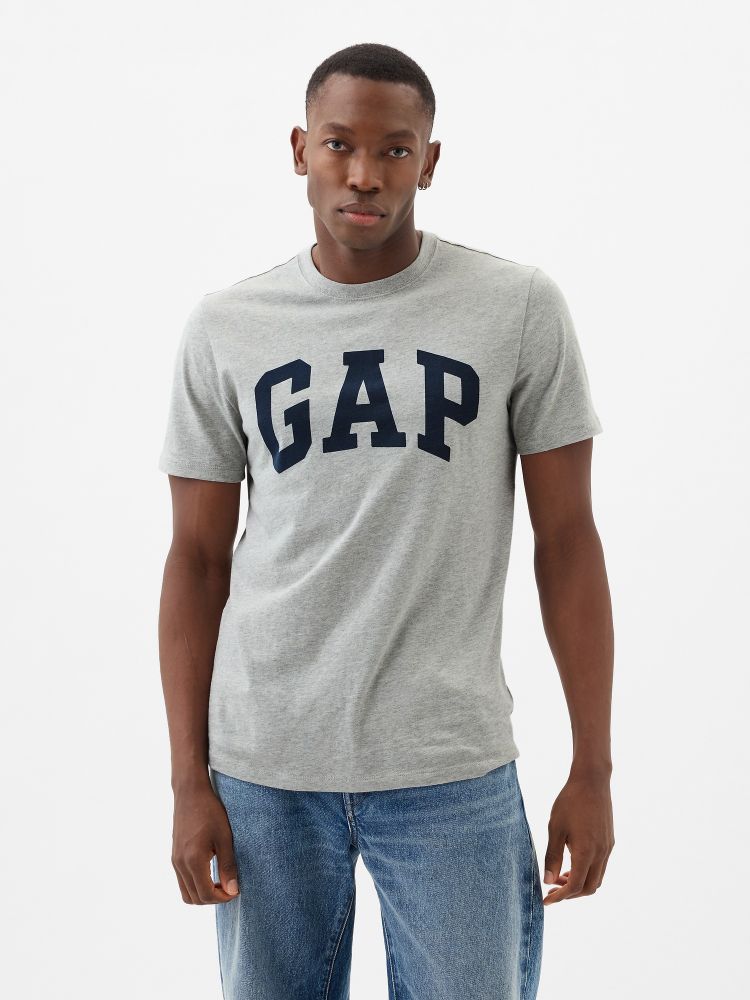 

Футболка с логотипом Gap, серый