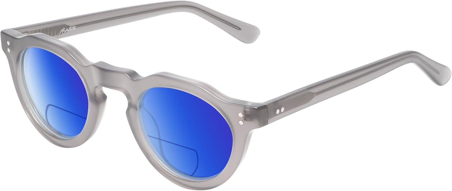 

Женские поляризованные бифокальные солнцезащитные очки Malayemys для чтения, с защитой от УФ-излучения, для спорта и вождения. Тонированные Reptile, Smoke Grey Crystal/Polarized Blue Mirror