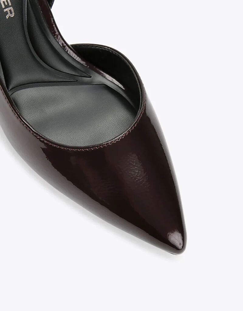 Туфли на низком каблуке KG Kurt Geiger Aria 2 цвета вина — фото 3