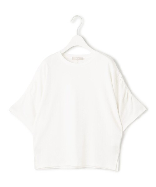 

Трикотажный топ с рукавами «летучая мышь» Grace ICB, цвет слоновая кость