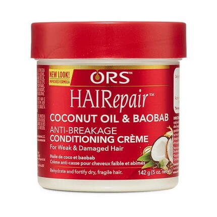 

Ors Hairepair Крем против ломкости с кокосовым маслом и баобабом, 5 унций, Organic Root Stimulator