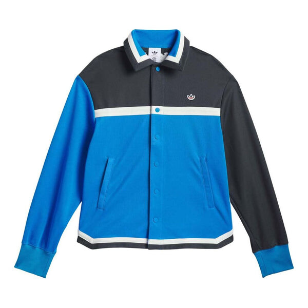 

Куртка x clot warmup jacket 'bright blue' Adidas, синий