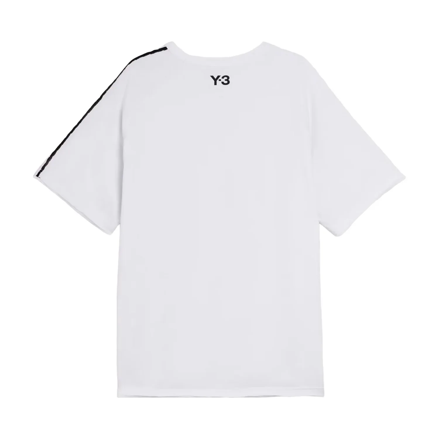Футболка Adidas Y-3 с тремя полосками, цвет «Меловой белый» — фото 2