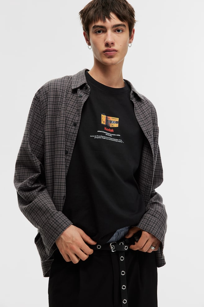 

Футболка свободного кроя H&M, мультиколор