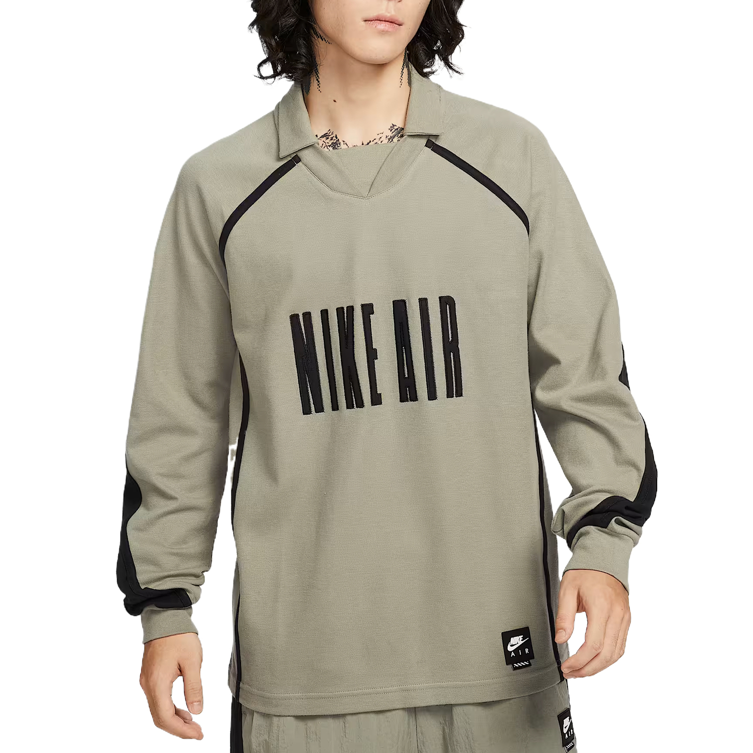 

Nike Футболка Soccer Jerseys Men's Light Army Green/Black/Black