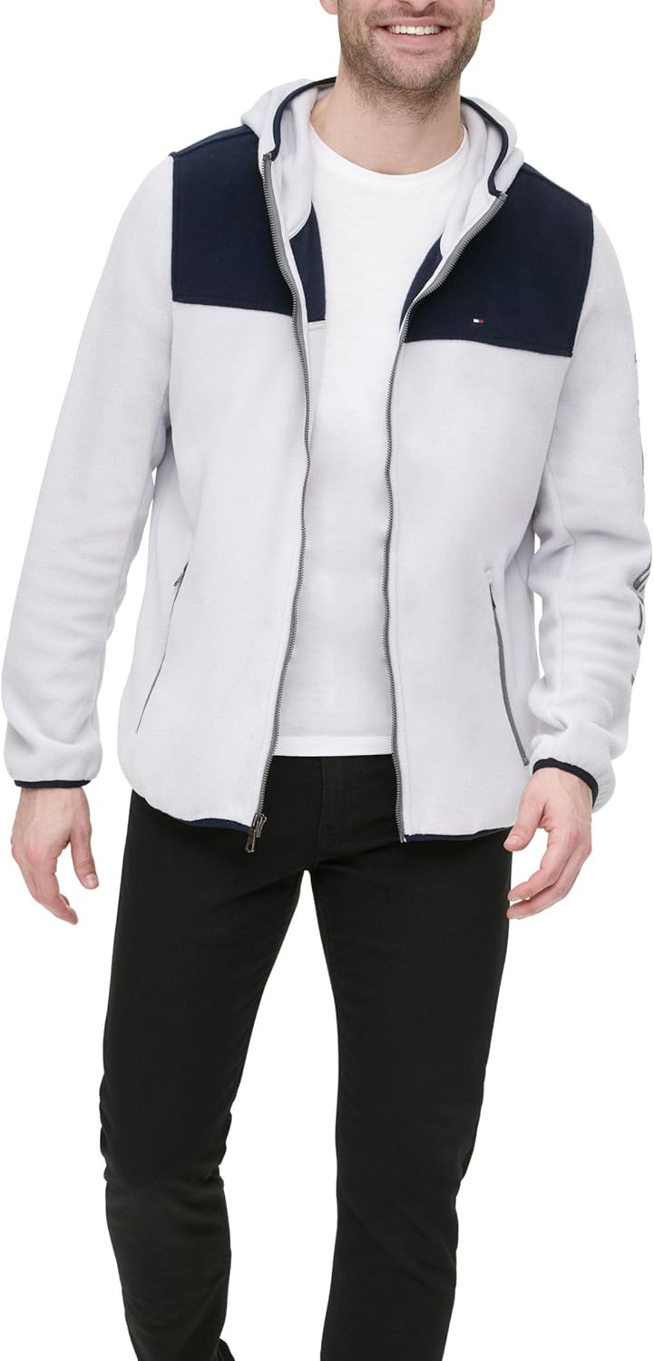 

Мужская флисовая куртка с капюшоном Tommy Hilfiger Legacy, Navy/Ice