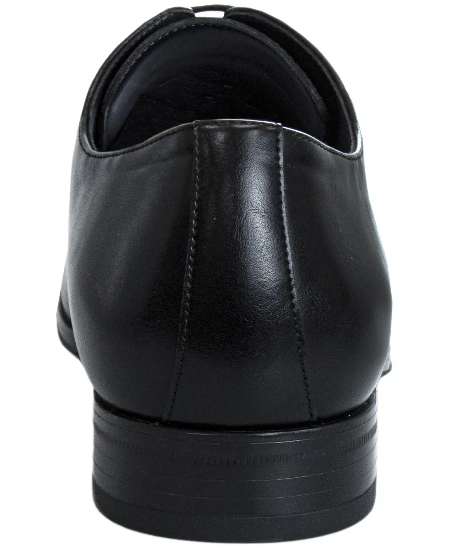 Мужские туфли на шнуровке Perry Ellis, черный — фото 3