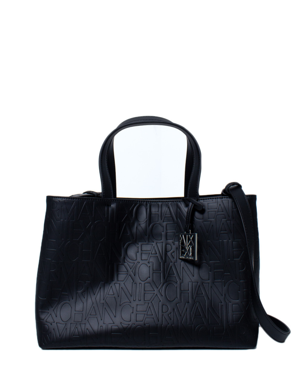 

Сумка Armani Exchange с тиснением, черный