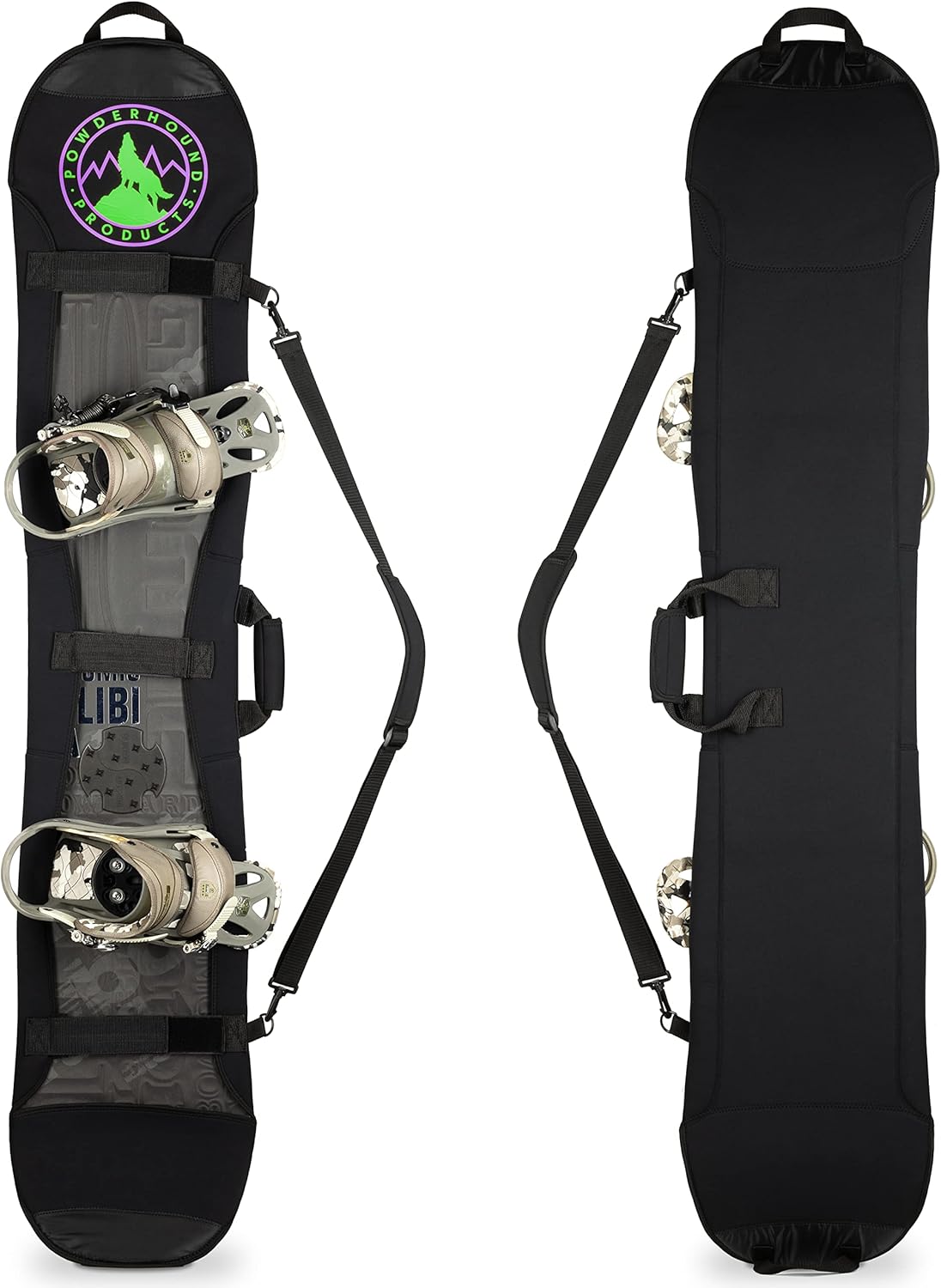 

Чехол для сноуборда | Сумка-ремень для аксессуаров для сноуборда, дорожный чехол для хранения и транспортировки, защитный чехол из неопрена Powderhound Products, Black, Черный, Чехол для сноуборда | Сумка-ремень для аксессуаров для сноуборда, дорожный чех