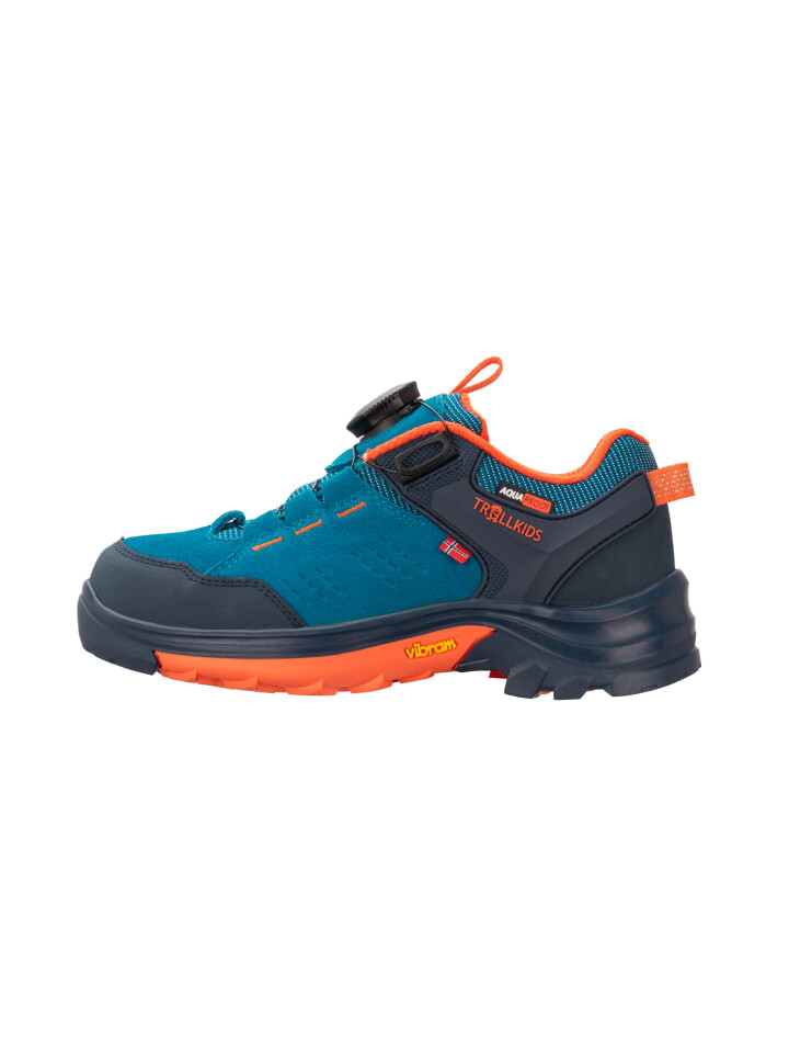 

Походная обувь Trollkids Wanderschuh Hiker Low Gjende, цвет atlantic blue