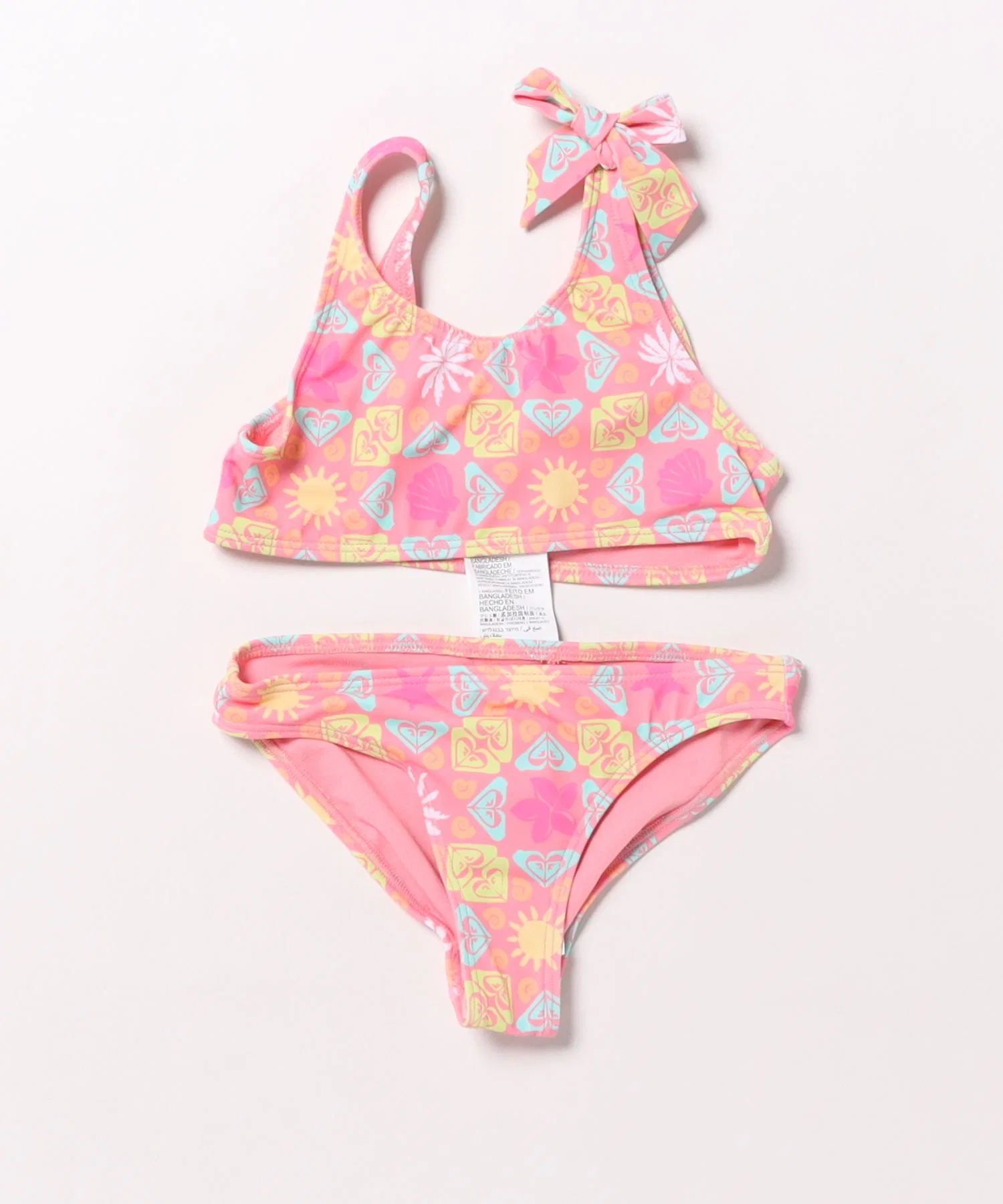 Детский купальник ROXY Kids CHECK TW BRALETTE ST [модель весна/лето 2026] / Детский бикини Roxy Kids (купальник) — фото 4
