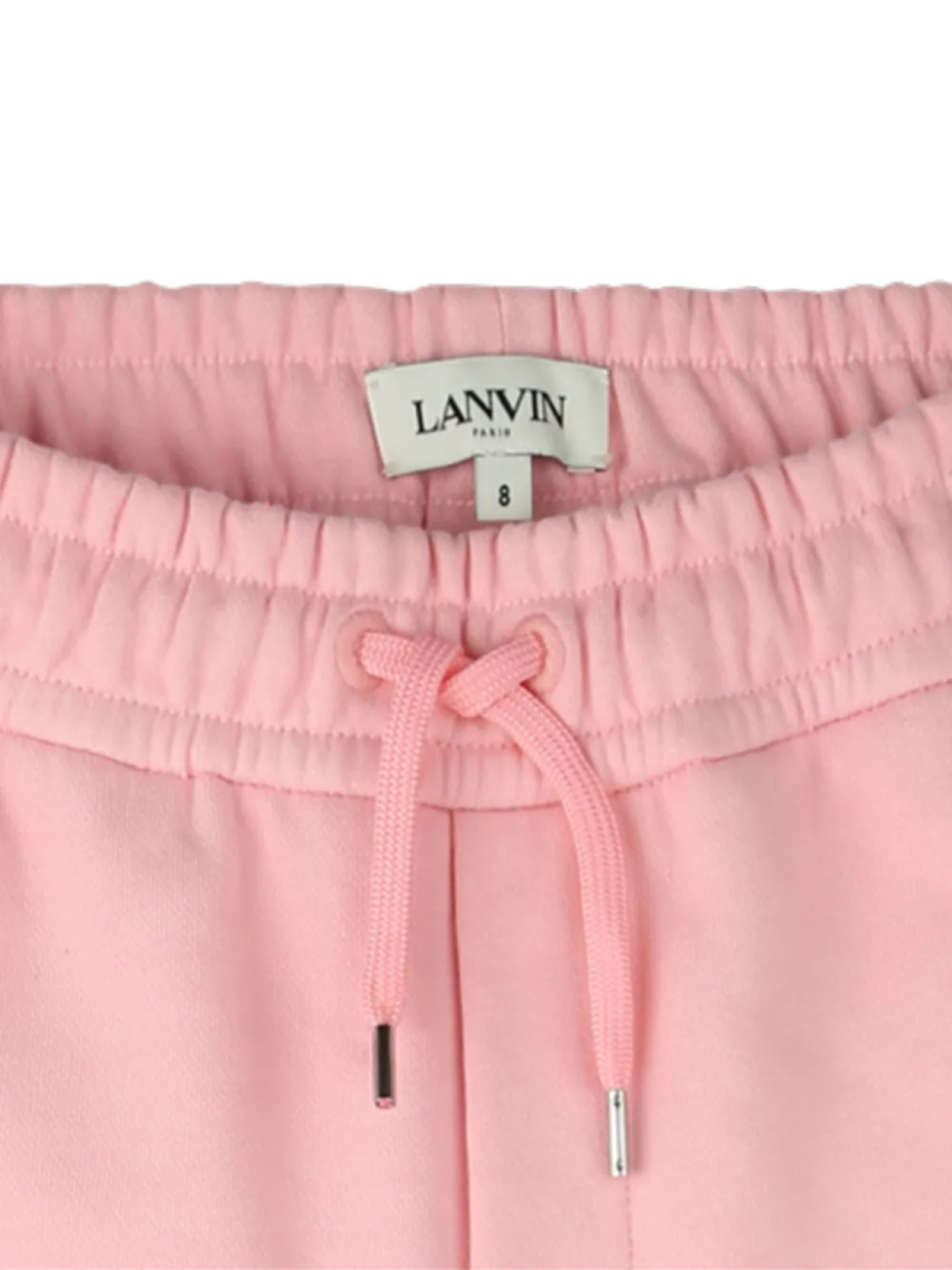 Спортивные брюки со вставками Lanvin Enfant, розовый — фото 3