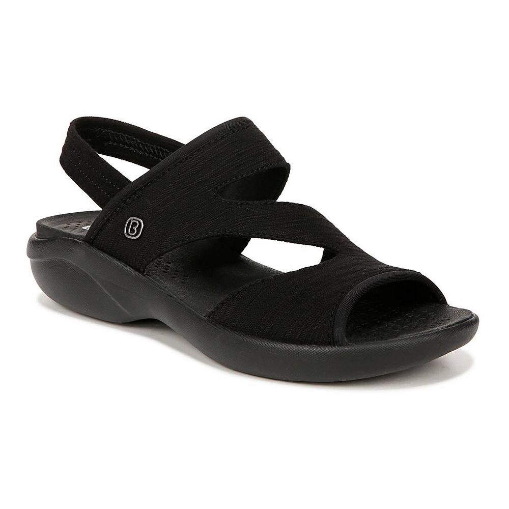 

Женские босоножки Bzees Cleo с пяткой на пятке, цвет Black Fabric