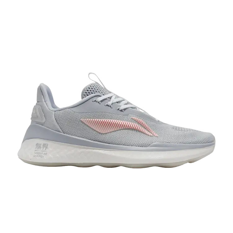 

Кроссовки Li-Ning Wmns No Boundaries 2 Grey Pink, серый