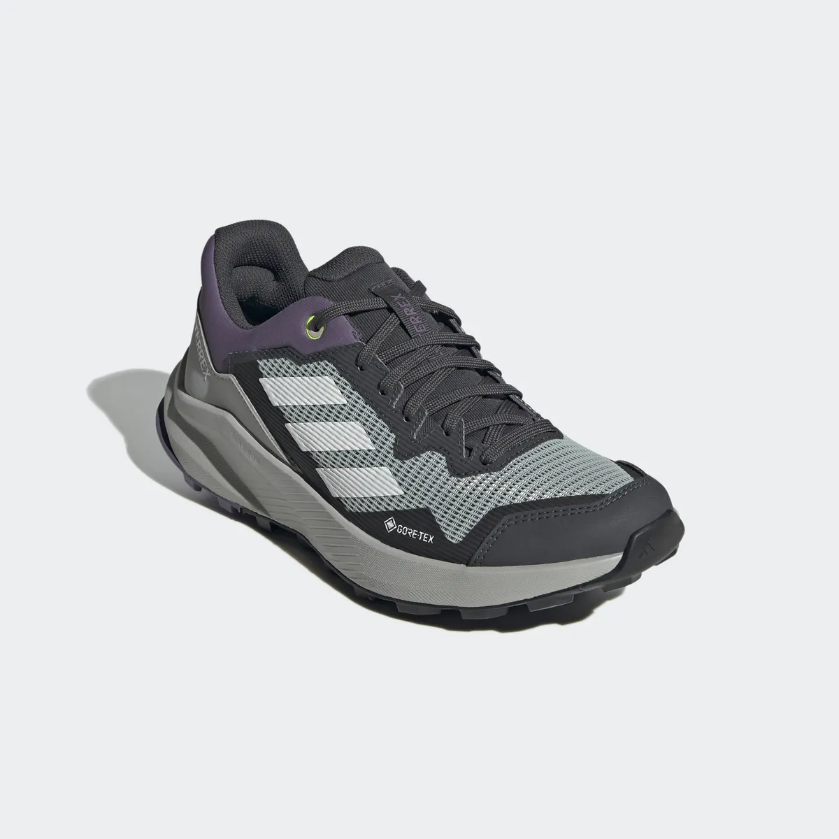 

Кроссовки adidas TERREX "TERREX TRAIL RIDER GORE-TEX TRAILRUNNING", водонепроницаемые, цвет Wonder Silver / Crystal White / Dgh Solid Grey