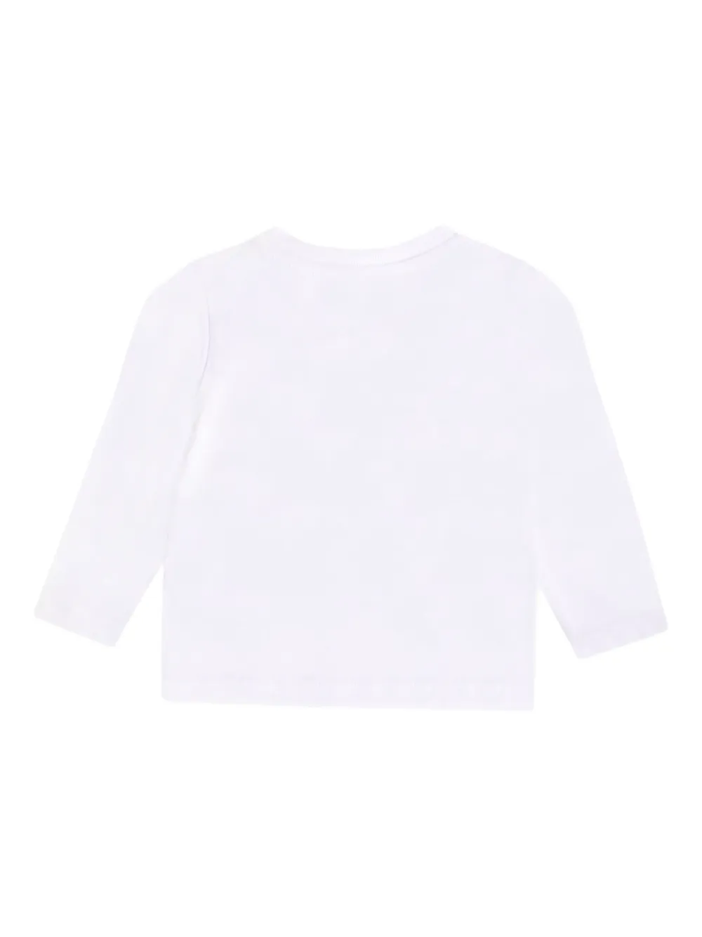 Топ с длинными рукавами и графическим принтом Stella McCartney Kids, белый — фото 2