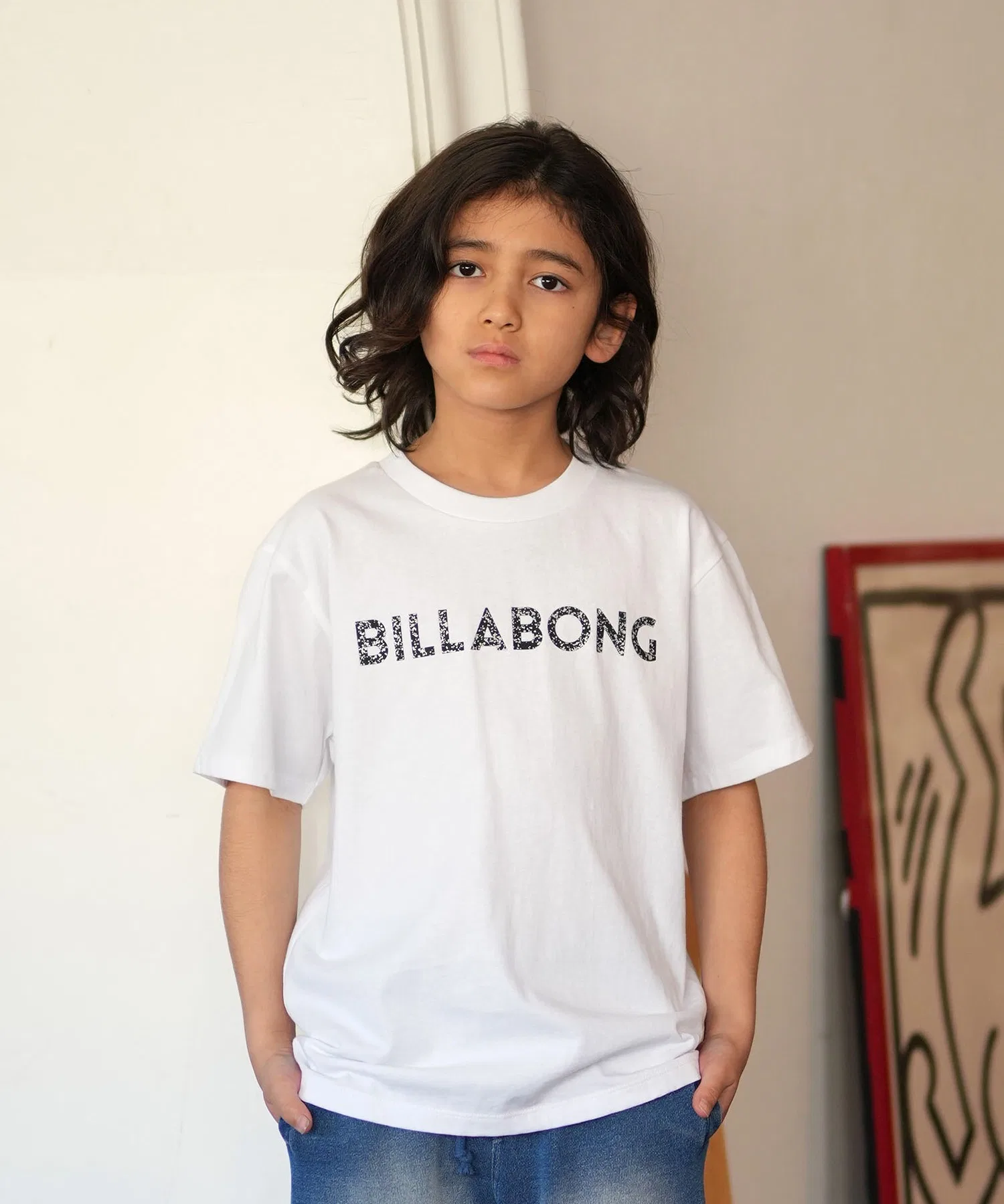 Детская футболка BILLABONG с логотипом — фото 2