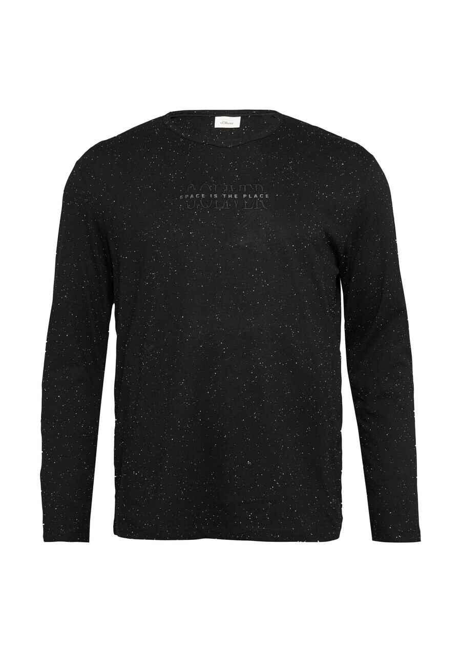 

Лонгслив s.Oliver Shirt, черный