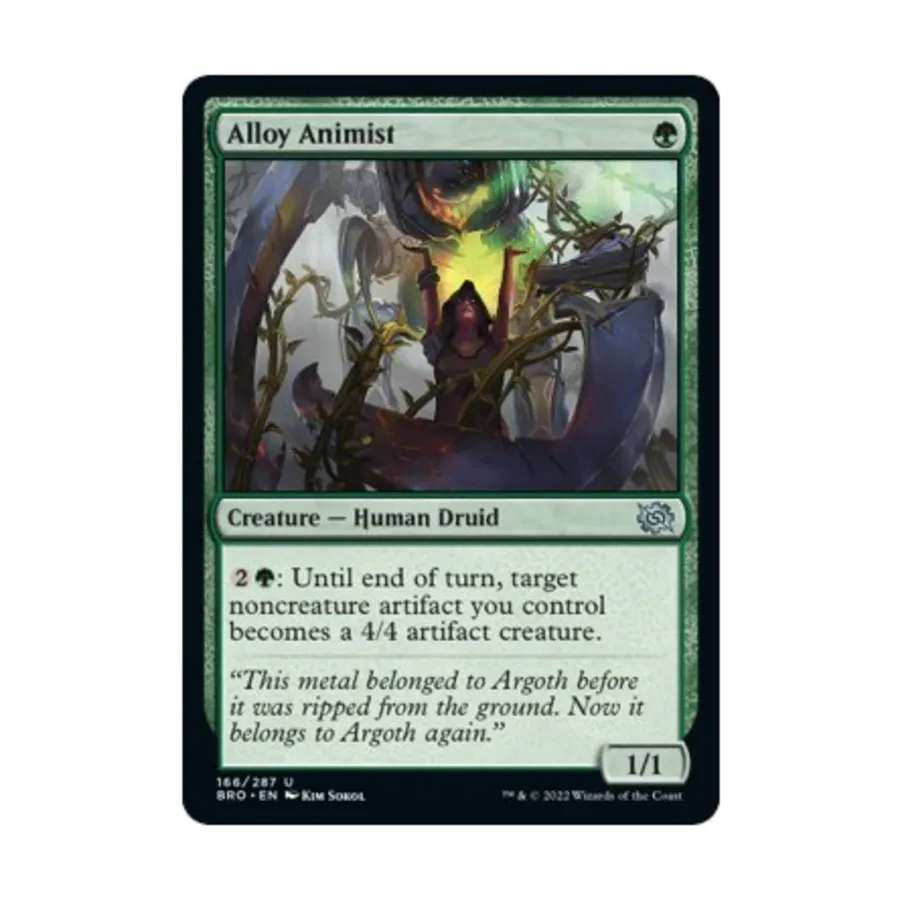 

CCG Сплав Анимист (U), MTG - The Brothers War