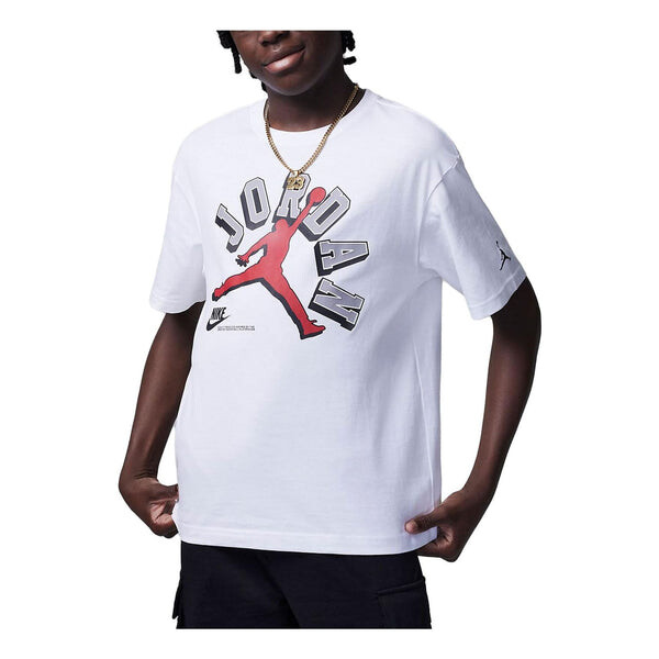 

Футболка (PS) Air Jordan Varsity Jumpman T-Shirt 'White', белый, Серый, Футболка (PS) Air Jordan Varsity Jumpman T-Shirt 'White', белый