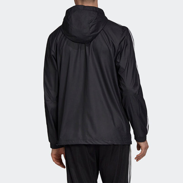 Куртка adidas Manchester United Soccer/Football Sports Jacket Black, черный — фото 4