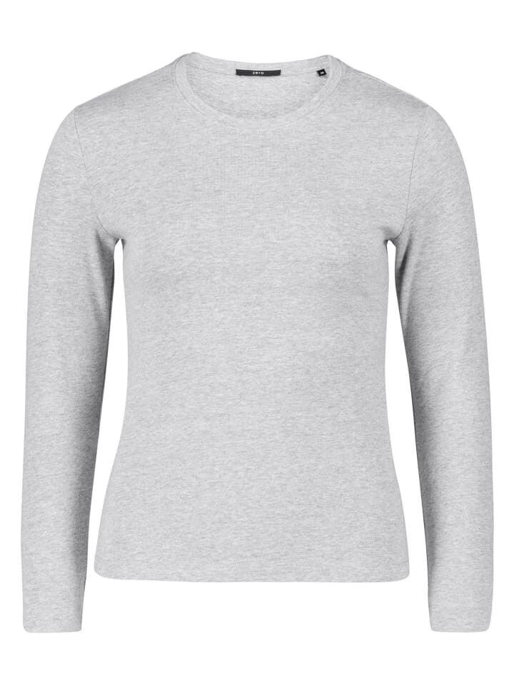 

Футболка Zero Langarmshirt, цвет grey melange