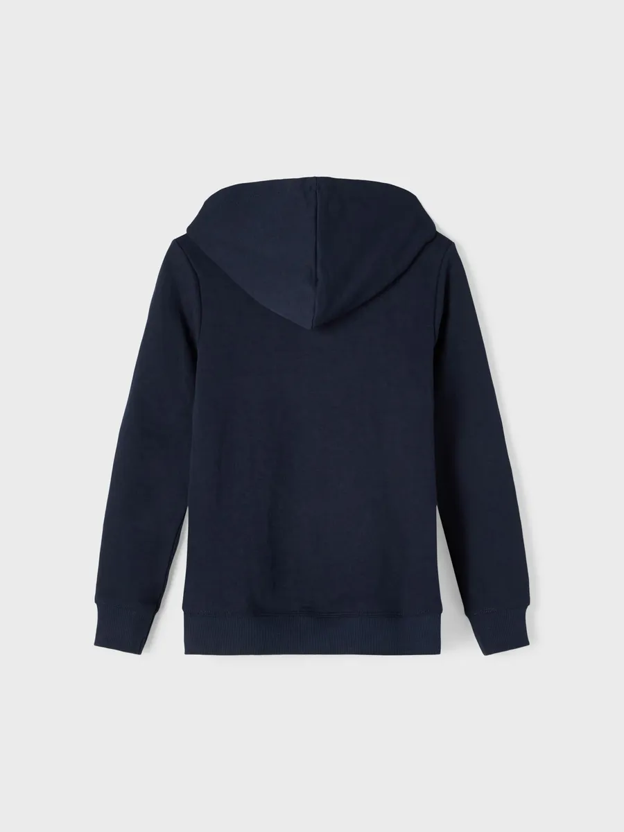 Толстовка Name It "NKMNESWEAT CARD W HOOD BRU NOOS", цвет Dark Sapphire — фото 2