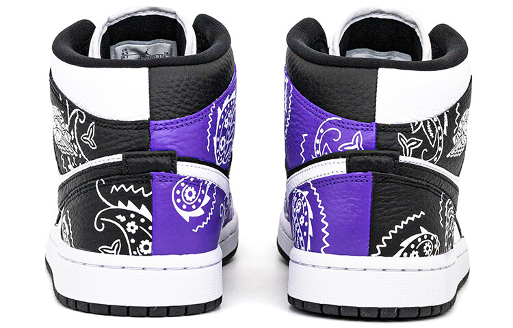 Jordan Air Jordan 1 винтажные баскетбольные кроссовки женские, Белый — фото 3