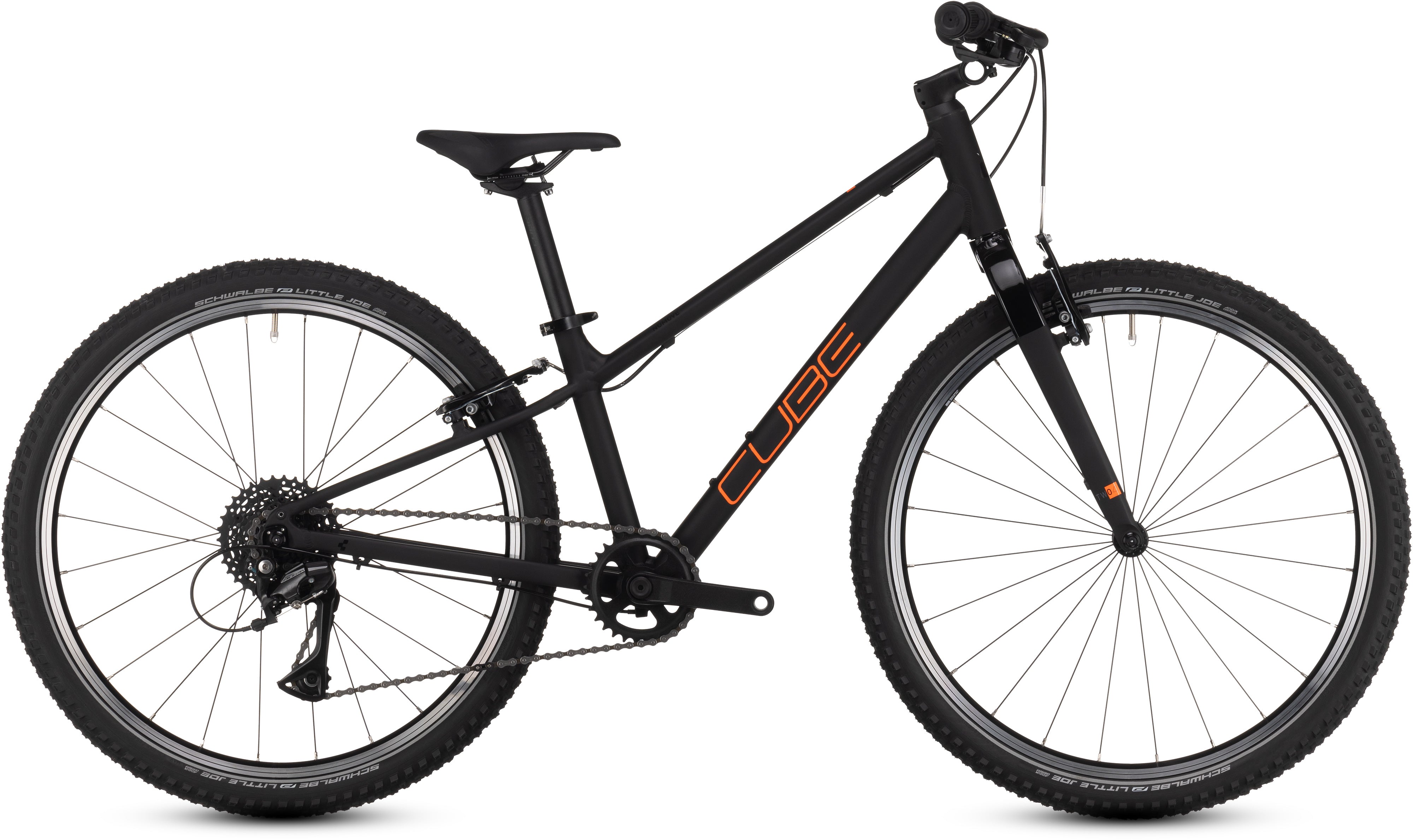 

Детский велосипед Cube Numove 240 black´n´orange (2025)