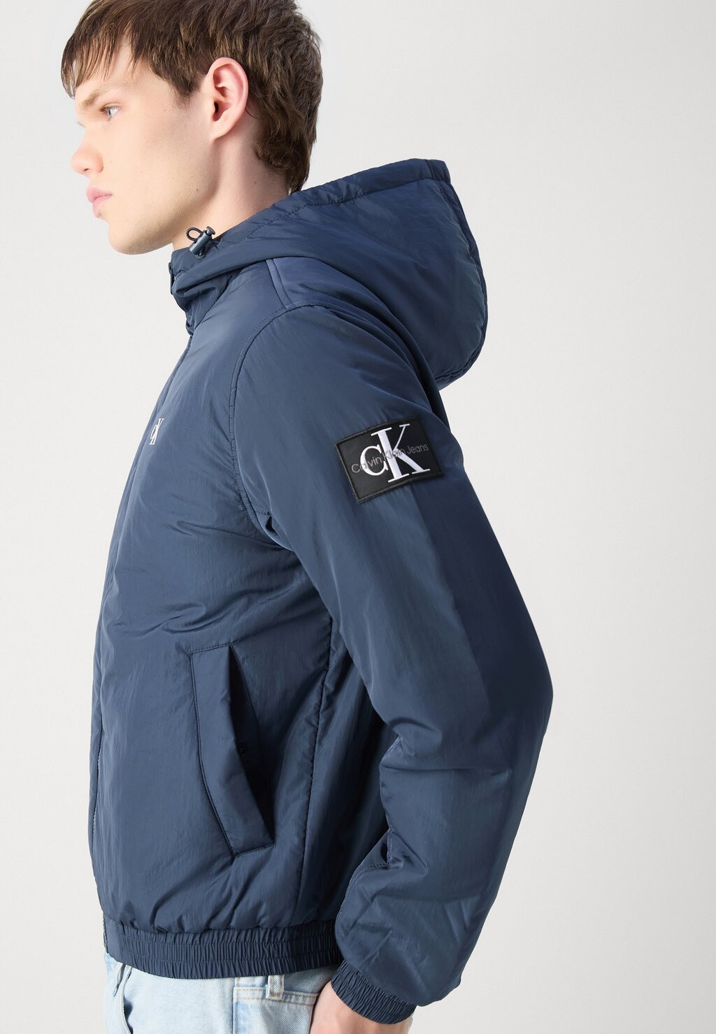 

Легкая куртка HOODED HARRINGTON Calvin Klein Jeans, черный