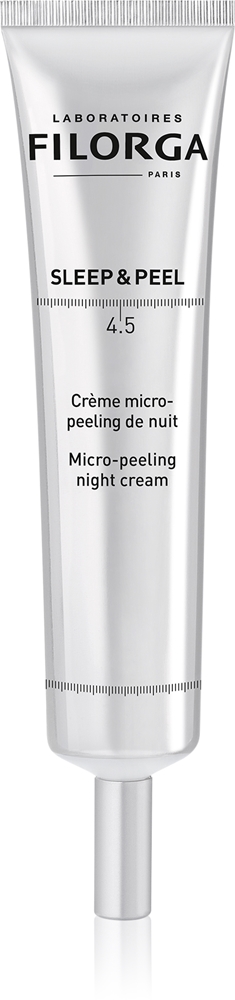

Ночной омолаживающий крем Sleep & Peel 4.5 с AHA-кислотами Filorga, 40 мл