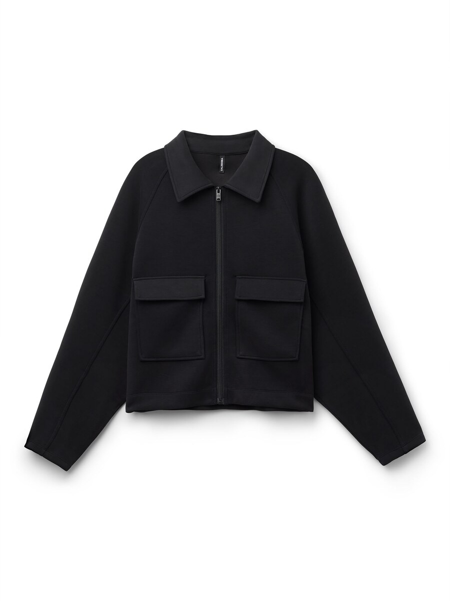 

Худи с капюшоном на молнии CALZEDONIA, Black