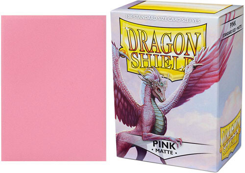 

Карточная игра Arcane Tinmen Dragon Shield Sleeves: Matte - Pink (100)
