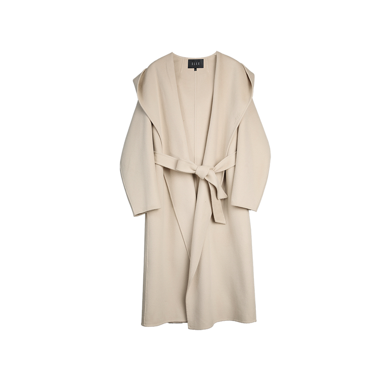 

Куртка женская с капюшоном утепленная прямого кроя ELLE, оранжевый