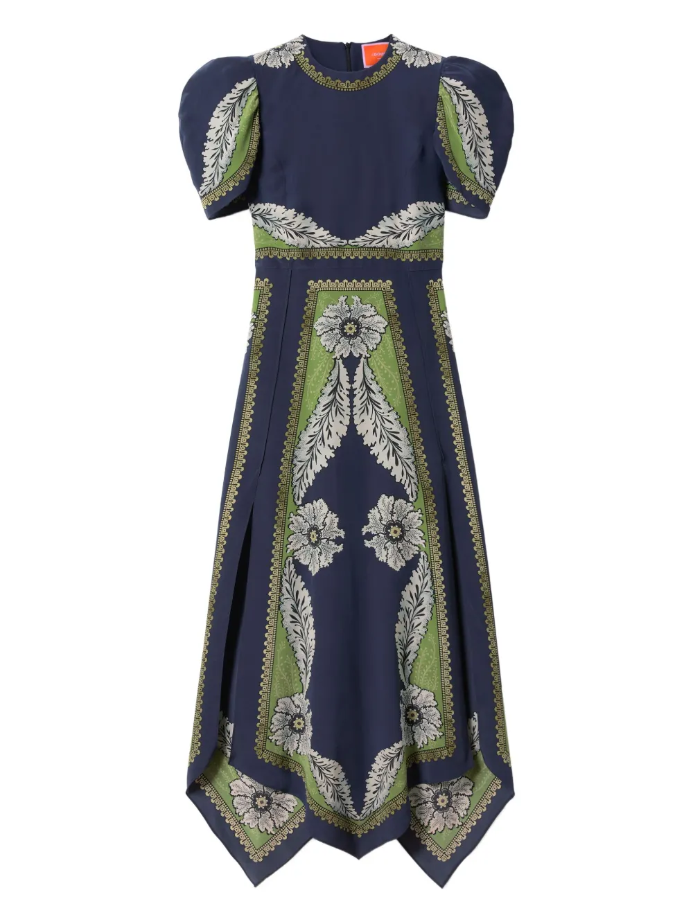 

Платье Cherry с объемными рукавами La DoubleJ, синий