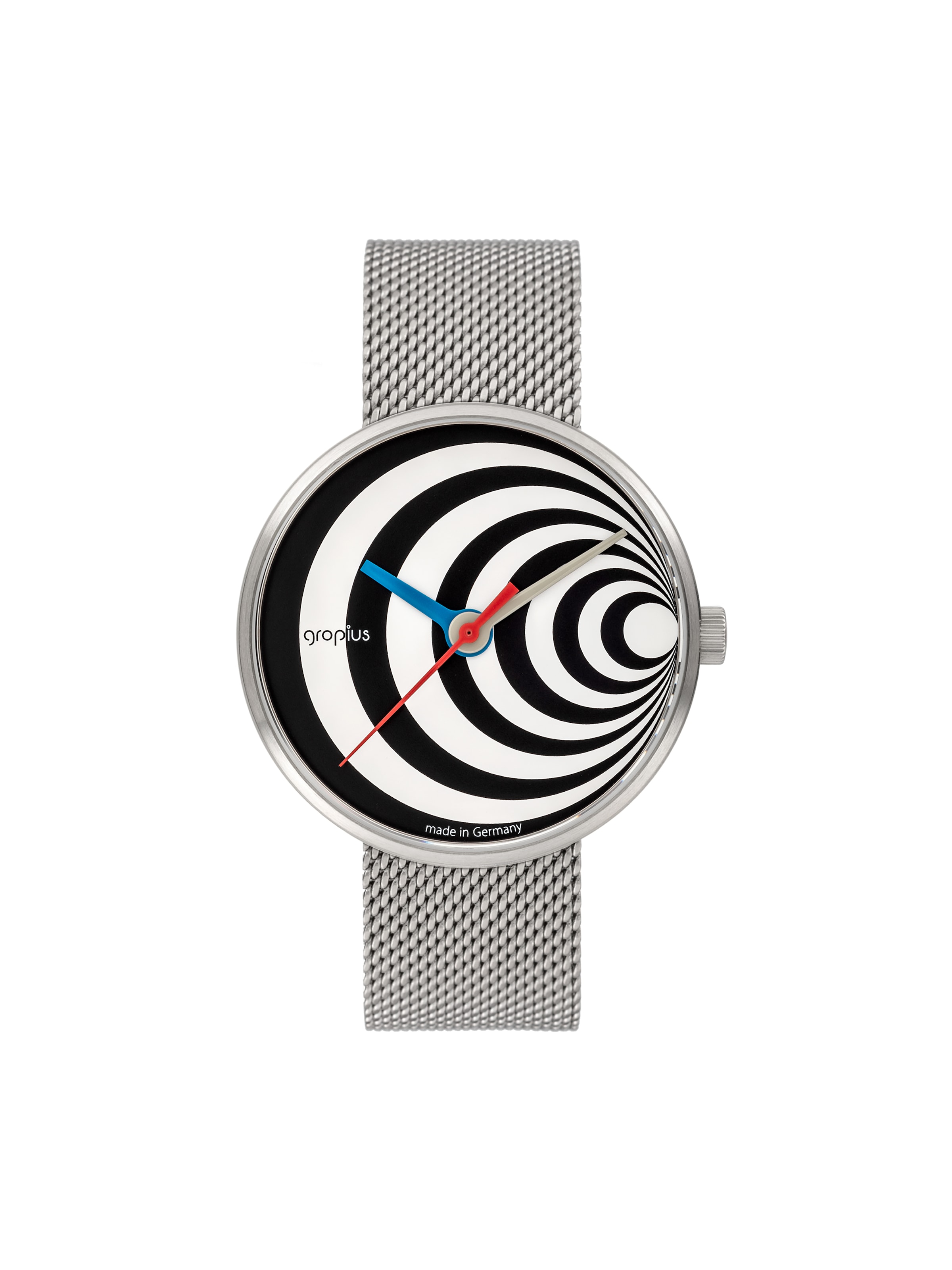 

WALTER GROPIUS Часы Analog 'EXCENTRIC' в черном цвете