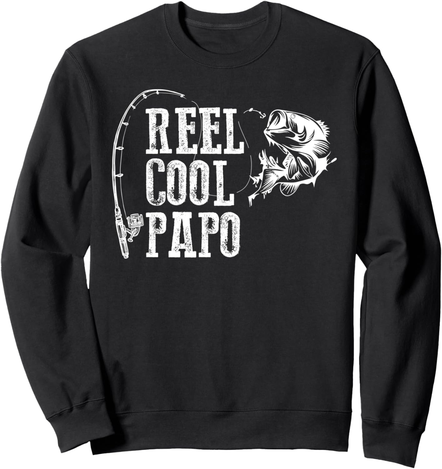 

Papo Fishing: толстовка Reel Cool Papo Papo Gifts, черный