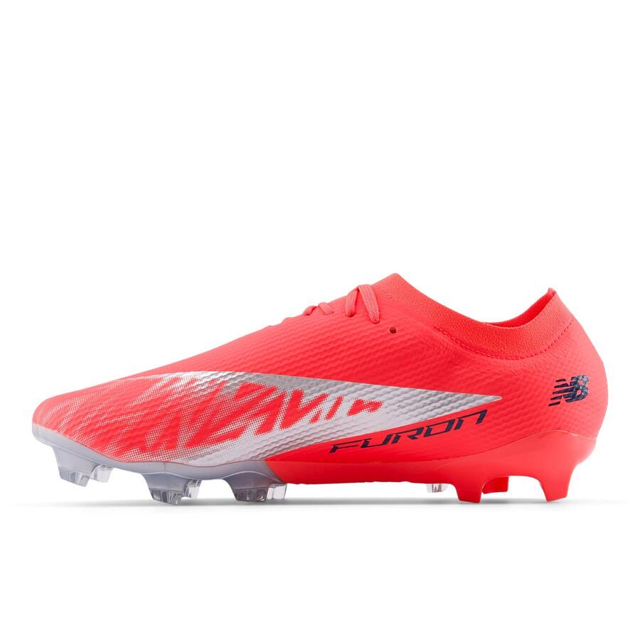 NEW BALANCE Футбольные бутсы женские/мужские - Furon Team FG v8 красные — фото 2