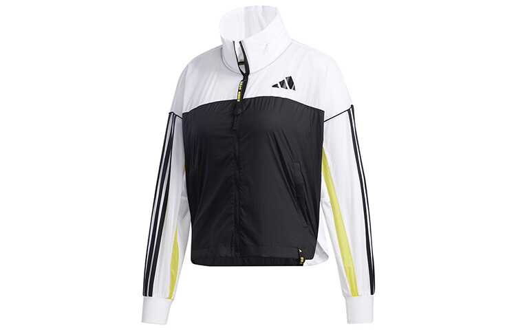 

Куртка женская черно-белая Adidas, черно-белый