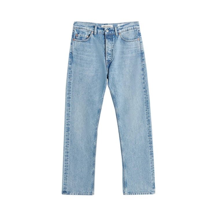 

Джинсы Our Legacy First Cut Left Hand Twill Jeans Washed Denim, синий