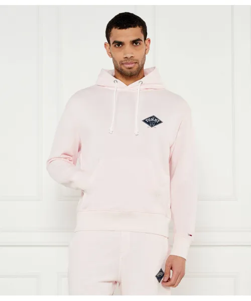 

Толстовка Regular fit Tommy Jeans, розовый