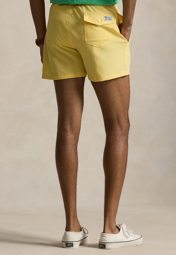Плавки-Шорты для путешествий, облегающие, 4,5 дюйма. Polo Ralph Lauren, Corn Yellow — фото 3