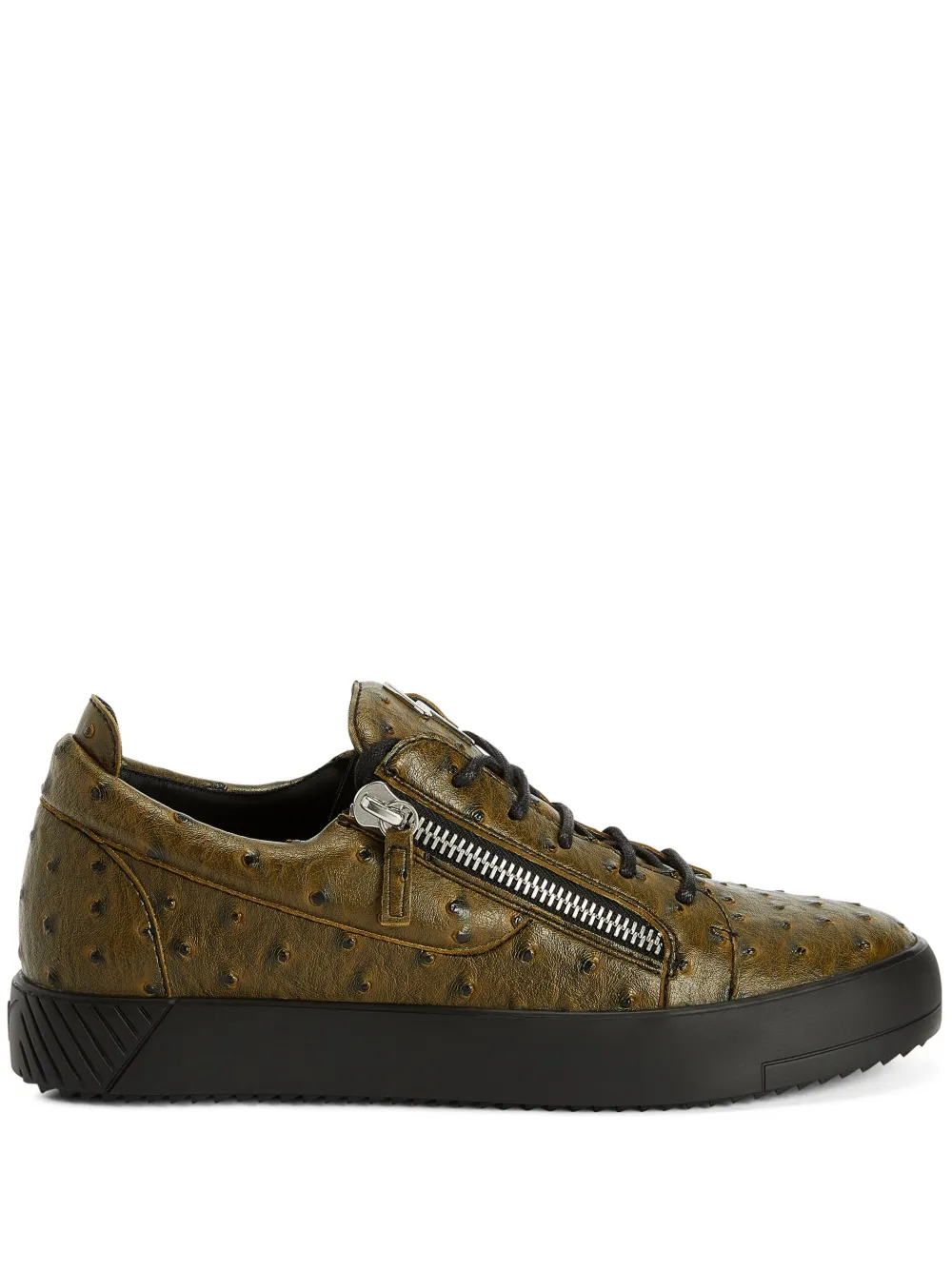 

Кеды Frankie Giuseppe Zanotti, зеленый
