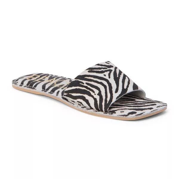 Босоножки Bali slide женские Beach By Matisse, цвет zebra