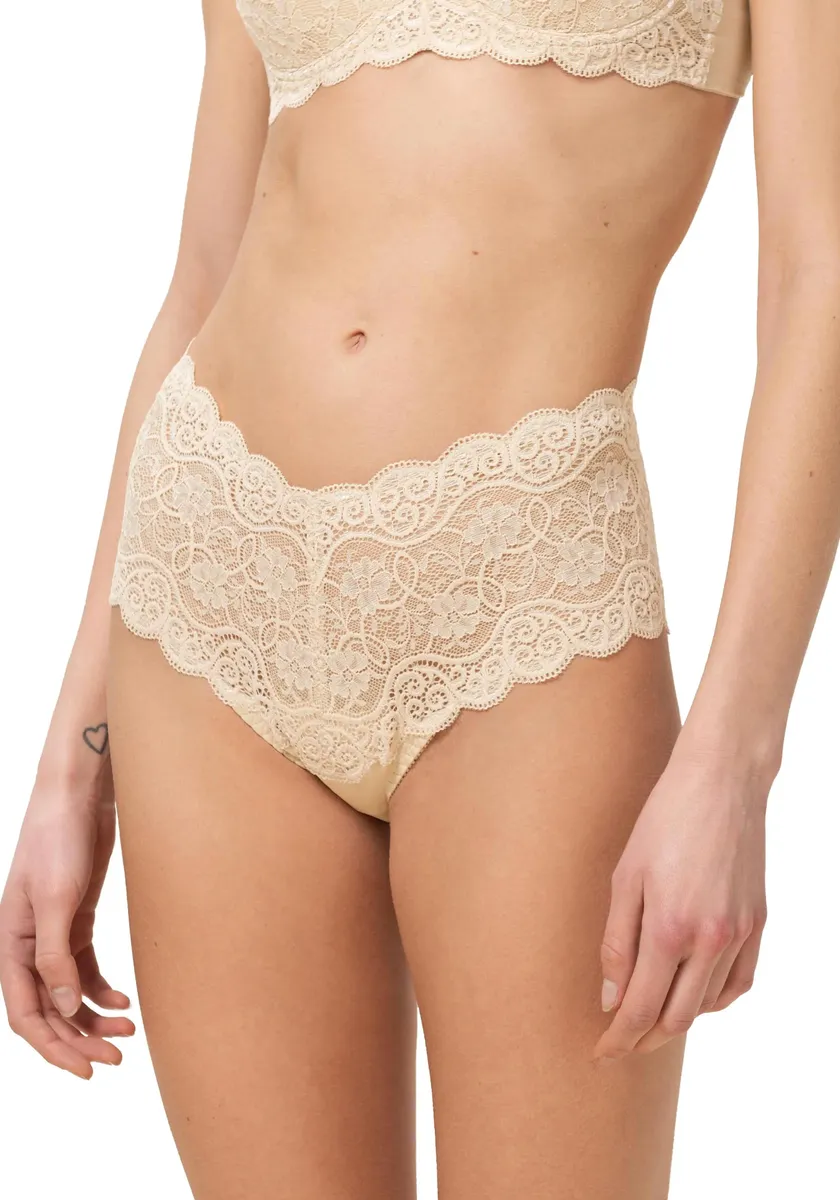 

Трусы макси Triumph "Amourette 300 Maxi X" с красивым цветочным кружевом, цвет Natur